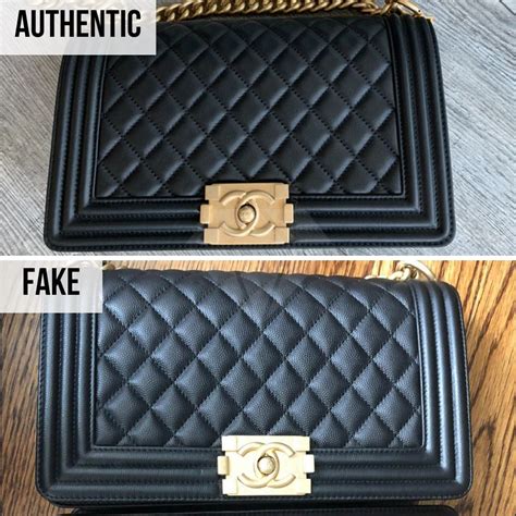 how to spot a fake chanel boy bag|authentic chanel bag serial number.